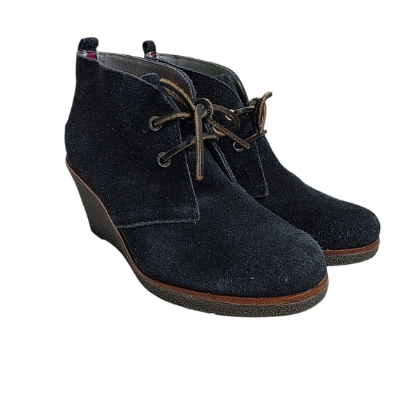 Sperry Top Sider Womens Black Wedges Size 7 - Picture 3 of 9